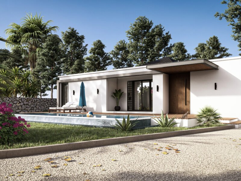 Exterior and Interior 3D Rendering