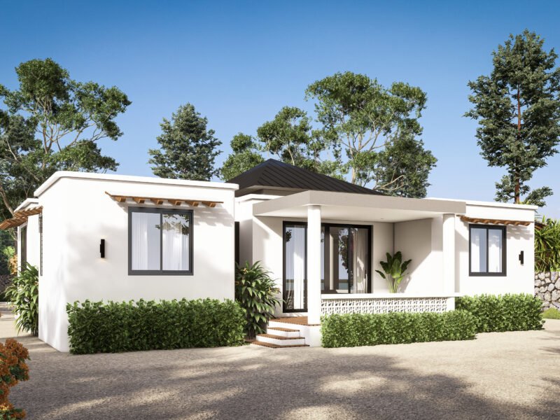 Exterior and Interior 3D Rendering